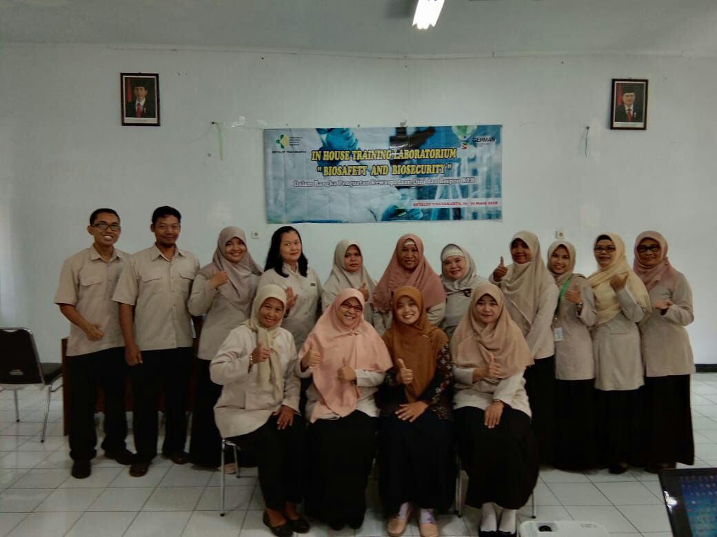 In House Training Biosafety dan Biosecurity