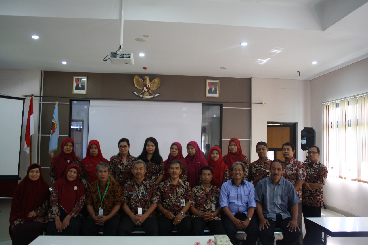 Kunjungan Kerja dari Dinas Kesehatan Kabupaten Sukoharjo