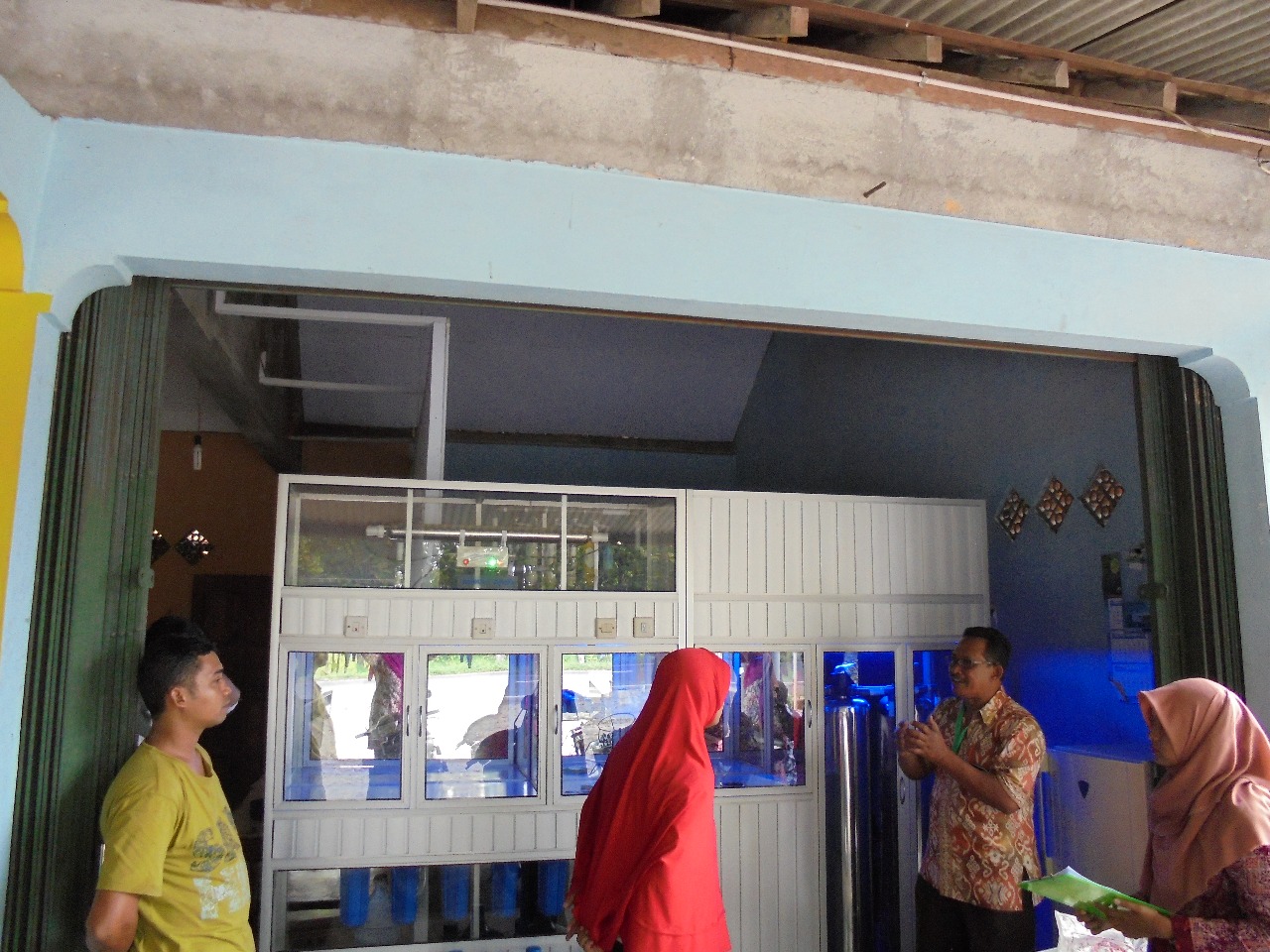 Monitoring Evaluasi Lokasi Kegiatan Sebelumnya dalam rangka Analisis Faktor Risiko Penyakit Bawaan Air melaui Depot Air Minum (DAM) di Kabupaten Gunungkidul Tahun 2018