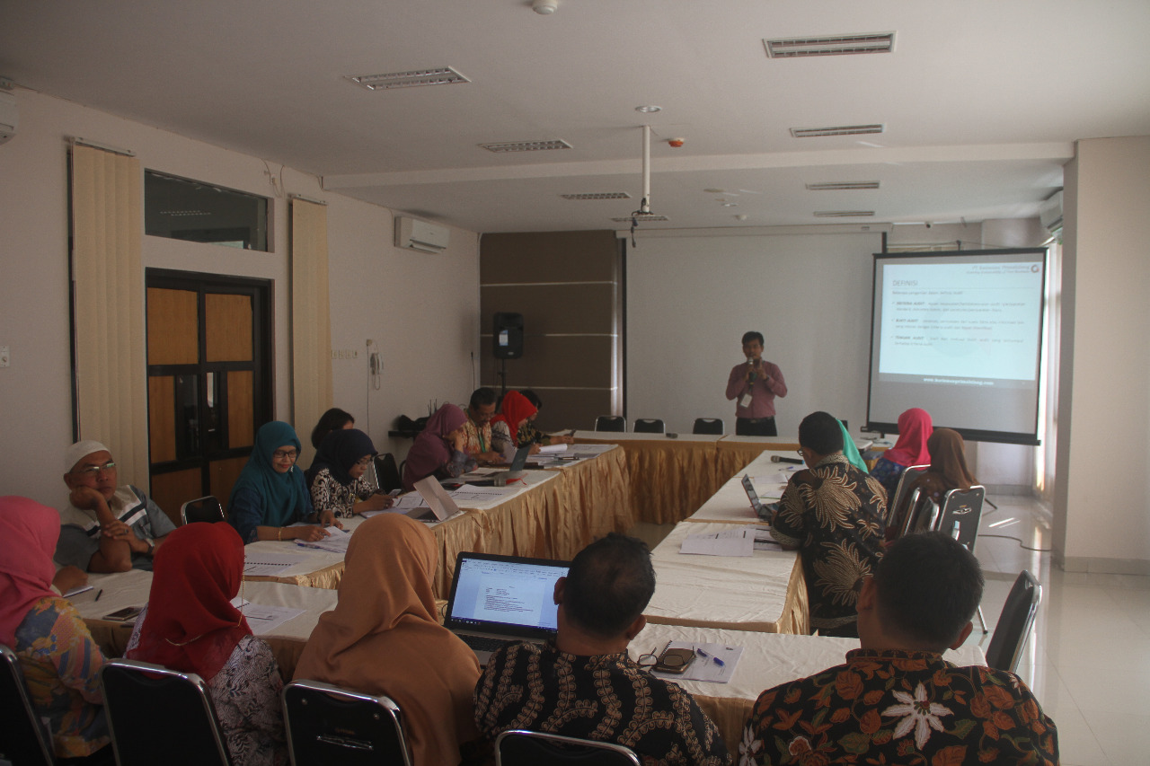 Pelatihan Audit Internal BBTKLPP Yogyakarta