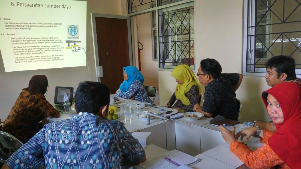 Pendampingan Laboratorium Daerah di UPT Laboratorium Kesehatan  Daerah Kabupaten Jepara