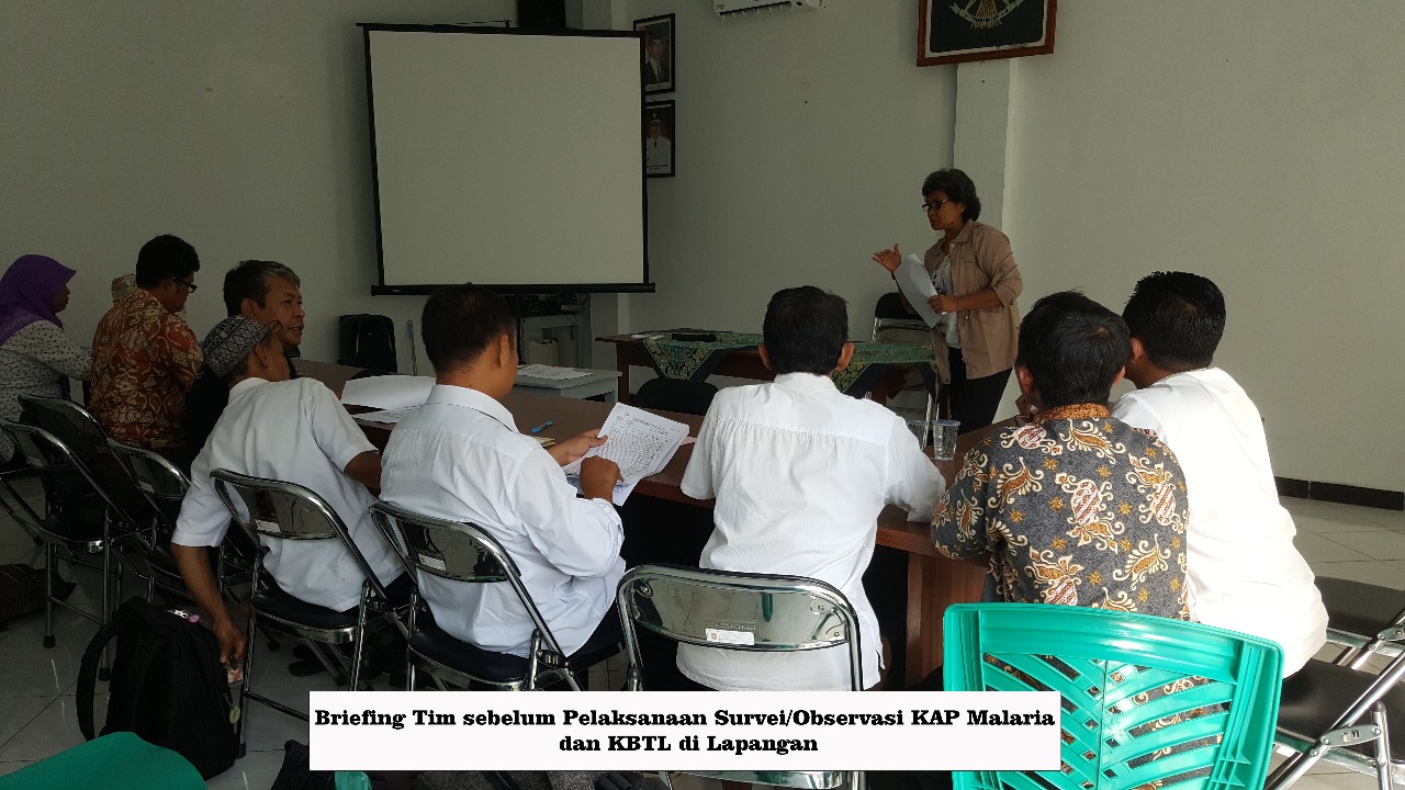 Survei Cepat (Rapid Survey)  Tingkat KAP Malaria Dan Penggunaan Kelambu Berinsektisida Tahan Lama di Kabupaten Purworejo Tahun 2018