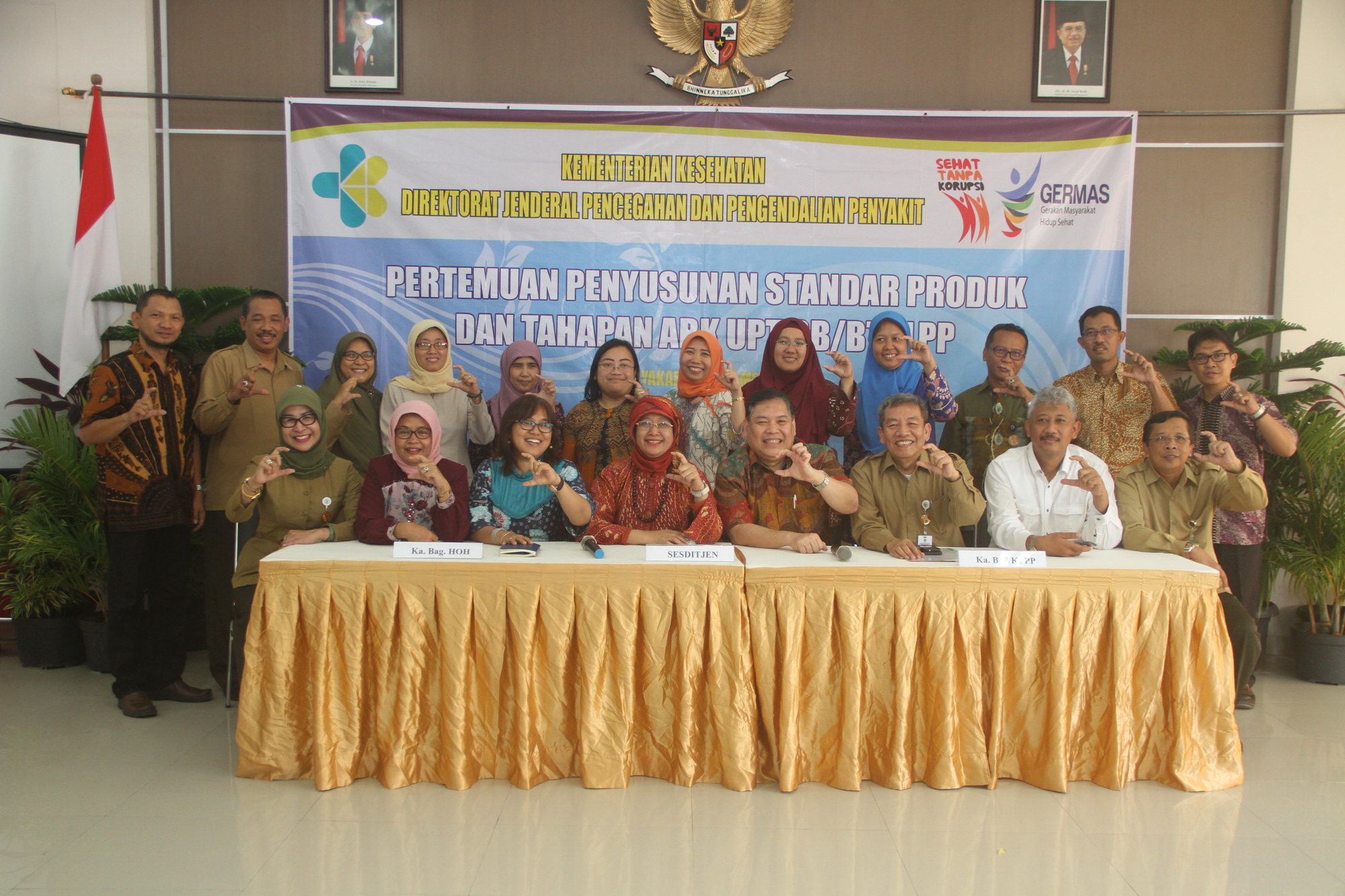 Pertemuan Penyusunan Standar Produk dan Tahapan Analisis Beban Kerja Unit Pelaksanan Teknis BTKLPP