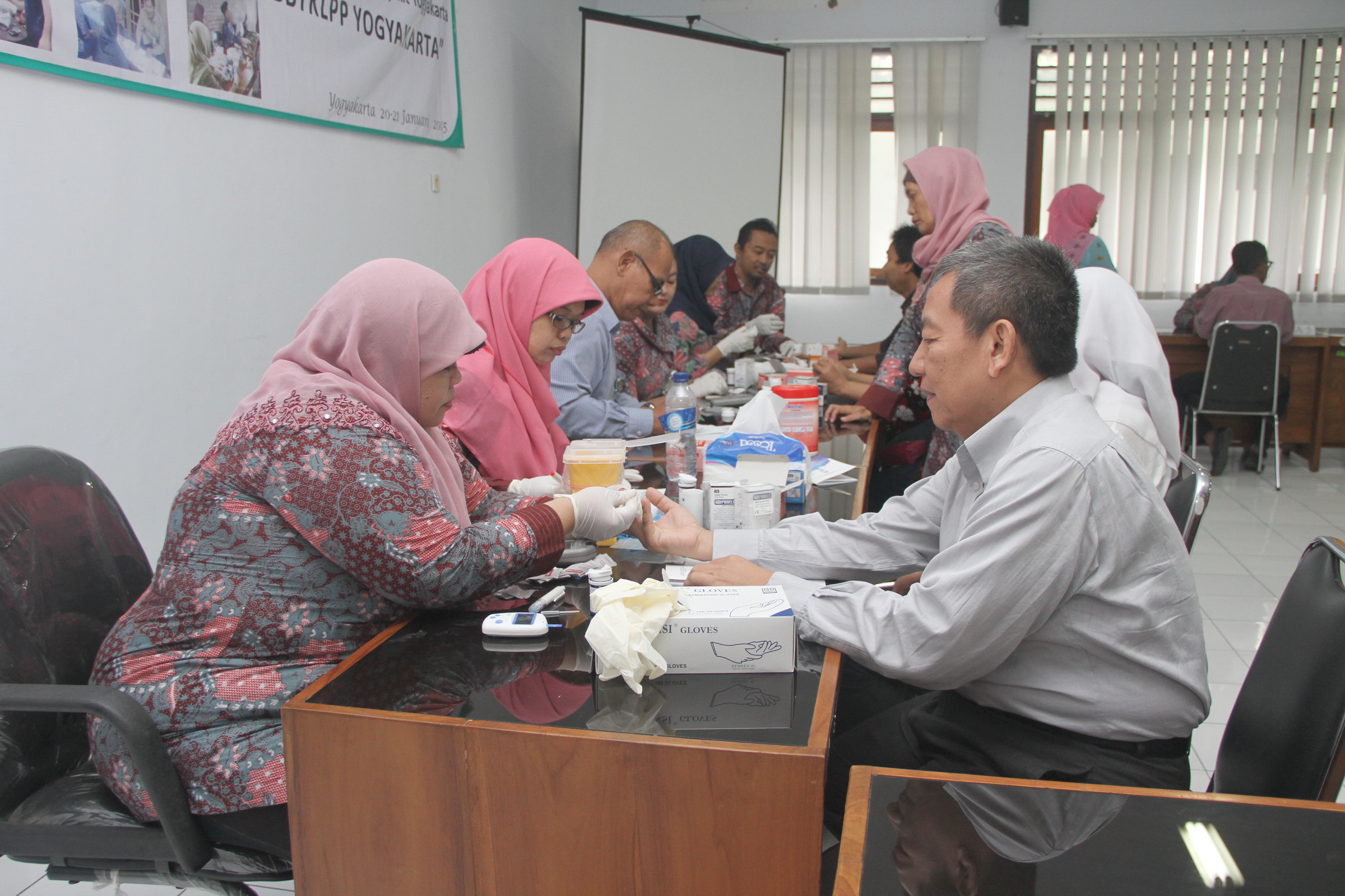Launching Posbindu PTM BBTKLPP Yogyakarta