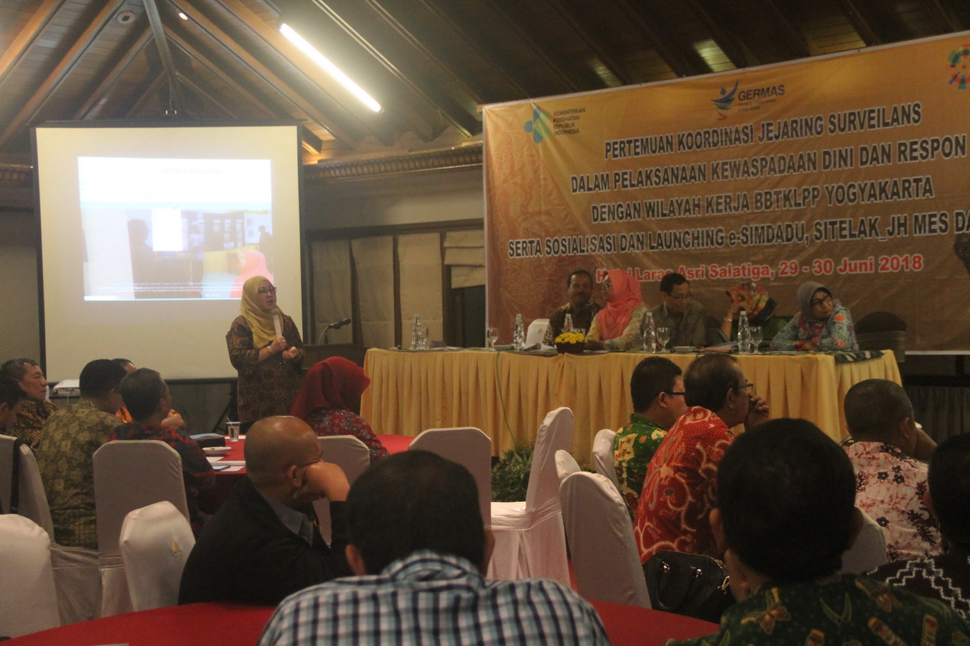 Pertemuan Koordinasi Jejaring Surveilans Dalam Pelaksanaan Kewaspadaan Dini Dan Respon Dengan Provinsi Di Wilayah Kerja BBTKLPP Yogyakarta