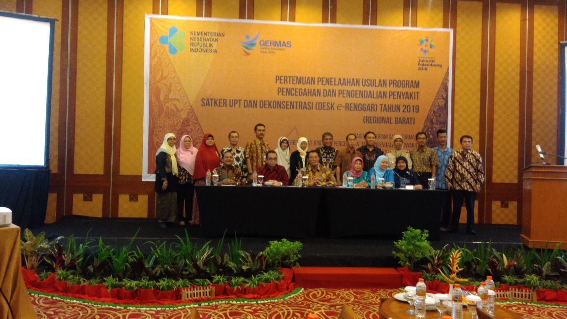 Pertemuan Penelaahan Usulan Program Pencegahan dan Pengendalian Penyakit Satker UPT & Dekonsentrasi (eRENGGAR) Tahun 2019