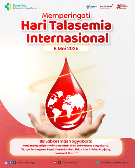 Memperingati Hari Talasemia Sedunia