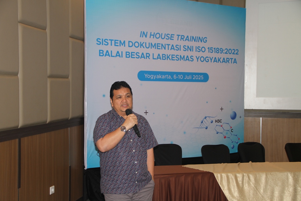 In House Training Penyusunan Dokumentasi Sistem Manajemen Laboratorium Medik SNI ISO 15189:2022