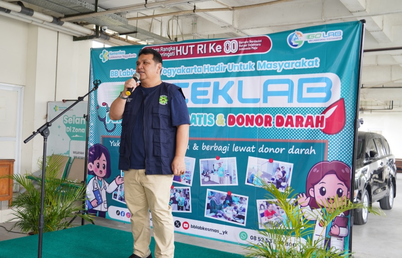 Tuntaskan Gebyar HUT RI ke-80! BB Labkesmas Yogyakarta beri pesta rakyat