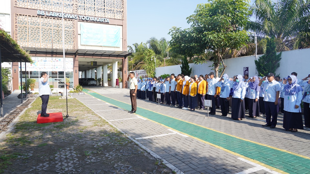 Mendekati akhir tahun! Apel Senin BB Labkesmas Yogyakarta