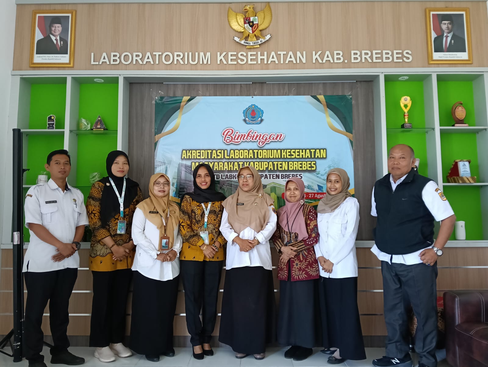 Pengawasan, Pendampingan, dan Penguatan Jaringan Labkesmas melalui Supervisi Labkesmas di Kabupaten Brebes