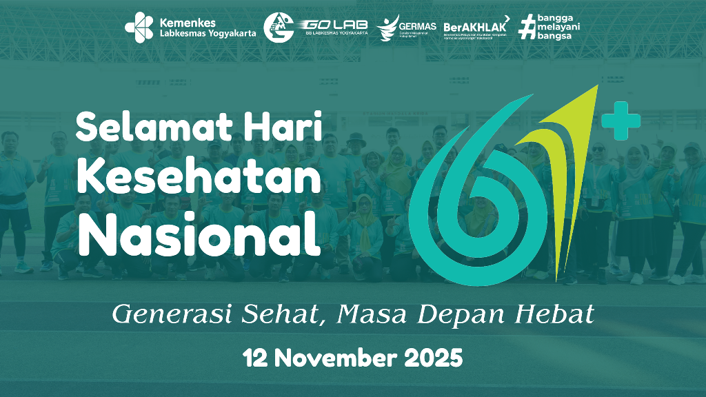 Selamat Hari Kesehatan Nasional ke-61 Generasi Sehat, Masa Depan Hebat