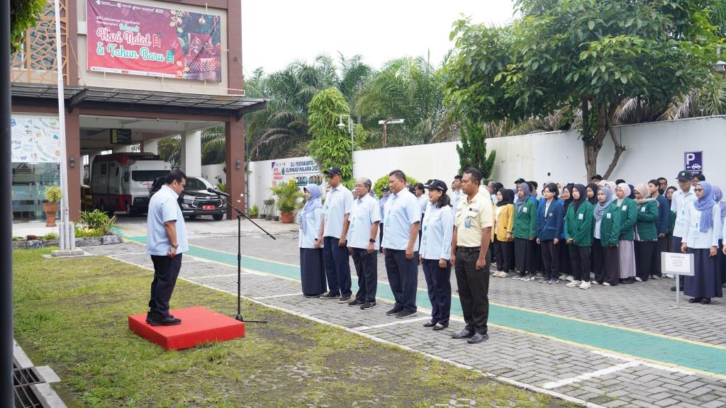 BB Labkesmas Yogyakarta Gelar Apel Pagi, Sampaikan Evaluasi dan Arah Kebijakan Layanan