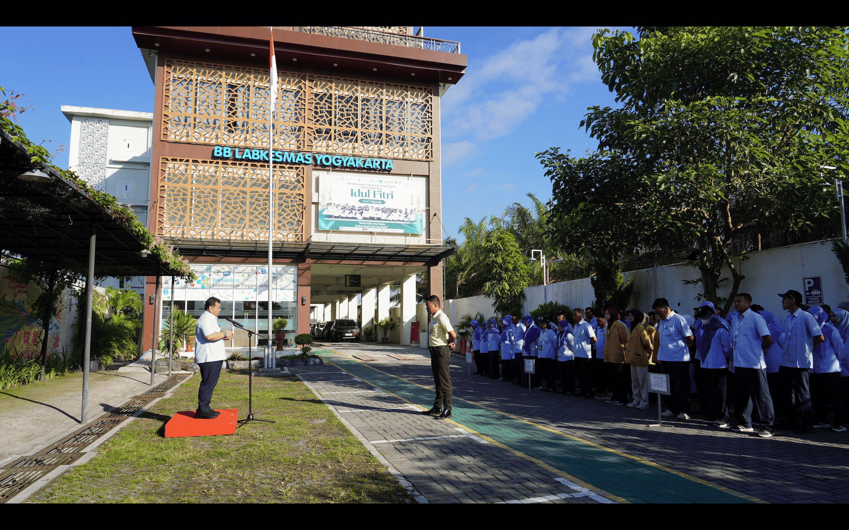 Apel Pagi BB Labkesmas Yogyakarta