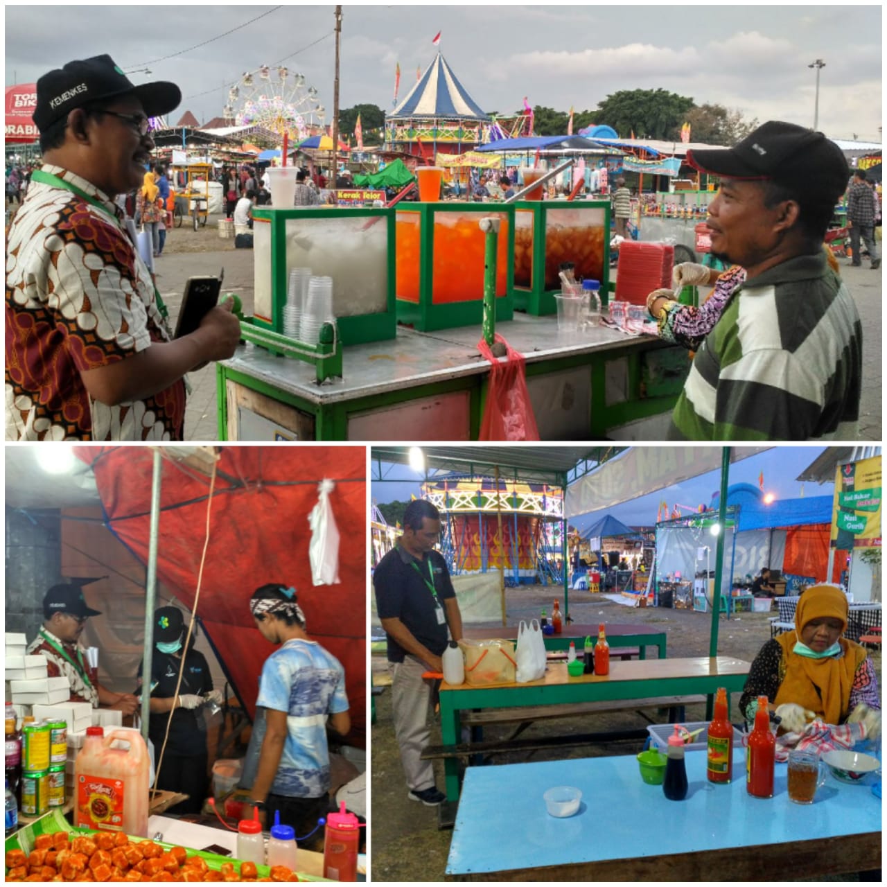 Kajian Surveilans Faktor Risiko Penyakit dalam Event Khusus (Pasar Malam dan Sekaten) di Kota Yogyakarta dan Surakarta Tahun 2018