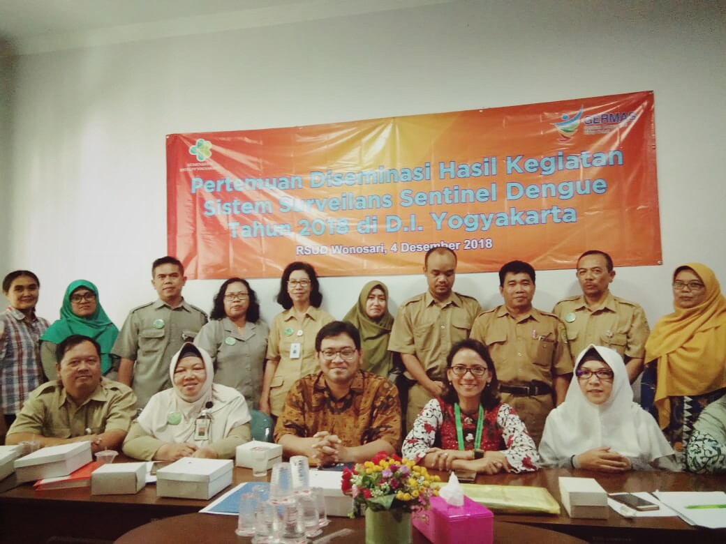 Pertemuan Diseminasi Hasil Sistem Surveilans Sentinel Dengue (S3D) Di RSUD Wonosari, Kabupaten Gunungkidul, Daerah Istimewa Yogyakarta