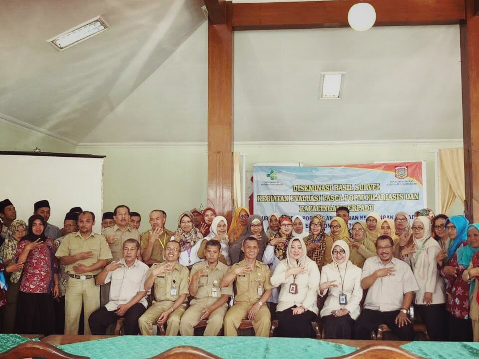 Diseminasi Hasil Survei Bionomik Vektor Filariasis Dan Evaluasi Pasca Popm Kecacingan Terpadu Di Kabupaten Wonosobo Provinsi Jawa Tengah Tahun 2018