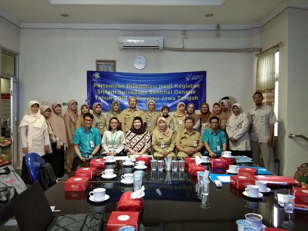 Pertemuan Diseminasi Hasil Sistem Surveilans Sentinel Dengue (S3D) Di RSUD Tugurejo, Kota Semarang, Provinsi Jawa Tengah Tahun 2018