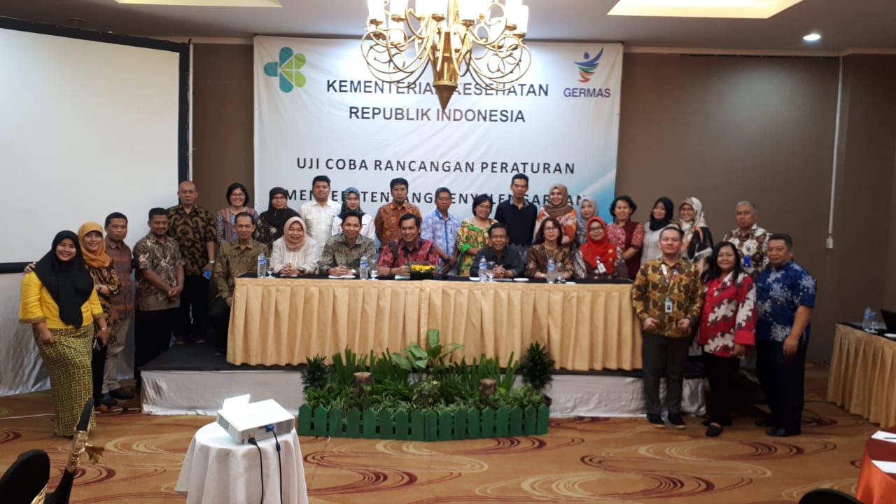 Uji Coba Rancangan Peraturan Menteri Kesehatan Tentang Penyelenggaraan Kekarantinaan Kesehatan Di Wilayah