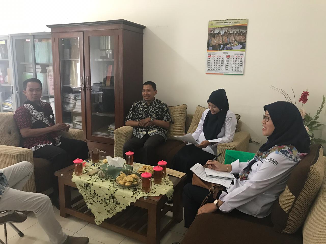 Koordinasi Kegiatan Surveilans Faktor Risiko Penyakit Berpotensi KLB Di Kabupaten Bantul