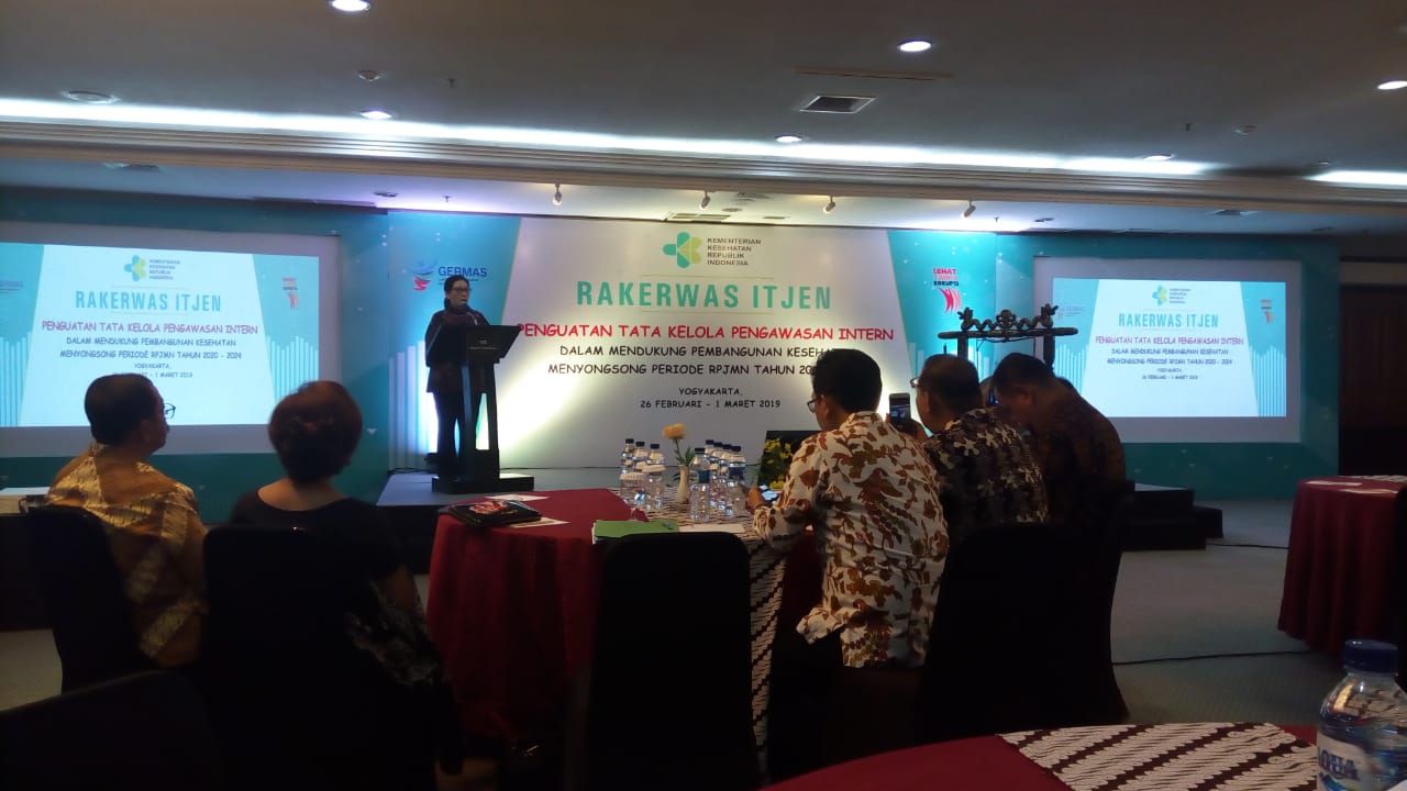 Rapat Kerja Pengawasan Inspektorat Jenderal Kemenkes Tahun 2019