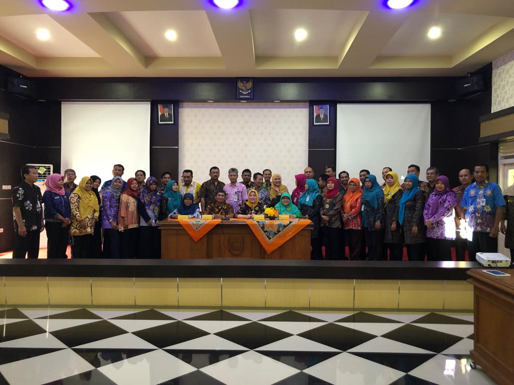 Pertemuan Koordinasi Demam Berdarah Dengue, Dinas Kesehatan Kabupaten Jepara, Jumat 22 Maret 2019
