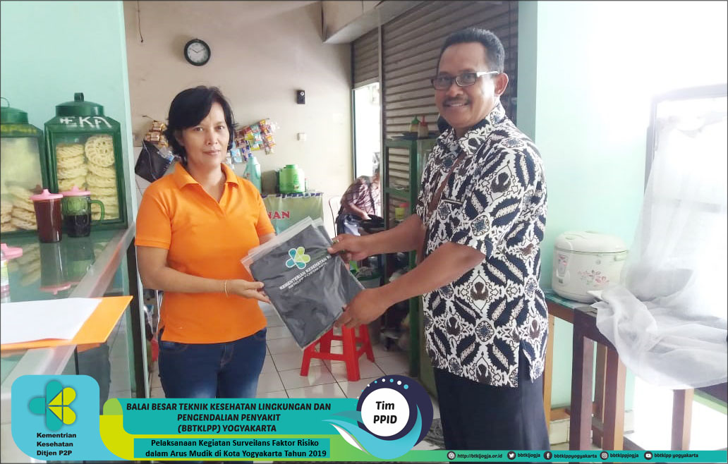 Pelaksanaan Kegiatan Surveilans Faktor Risiko dalam Arus Mudik di Kota Yogyakarta Tahun 2019