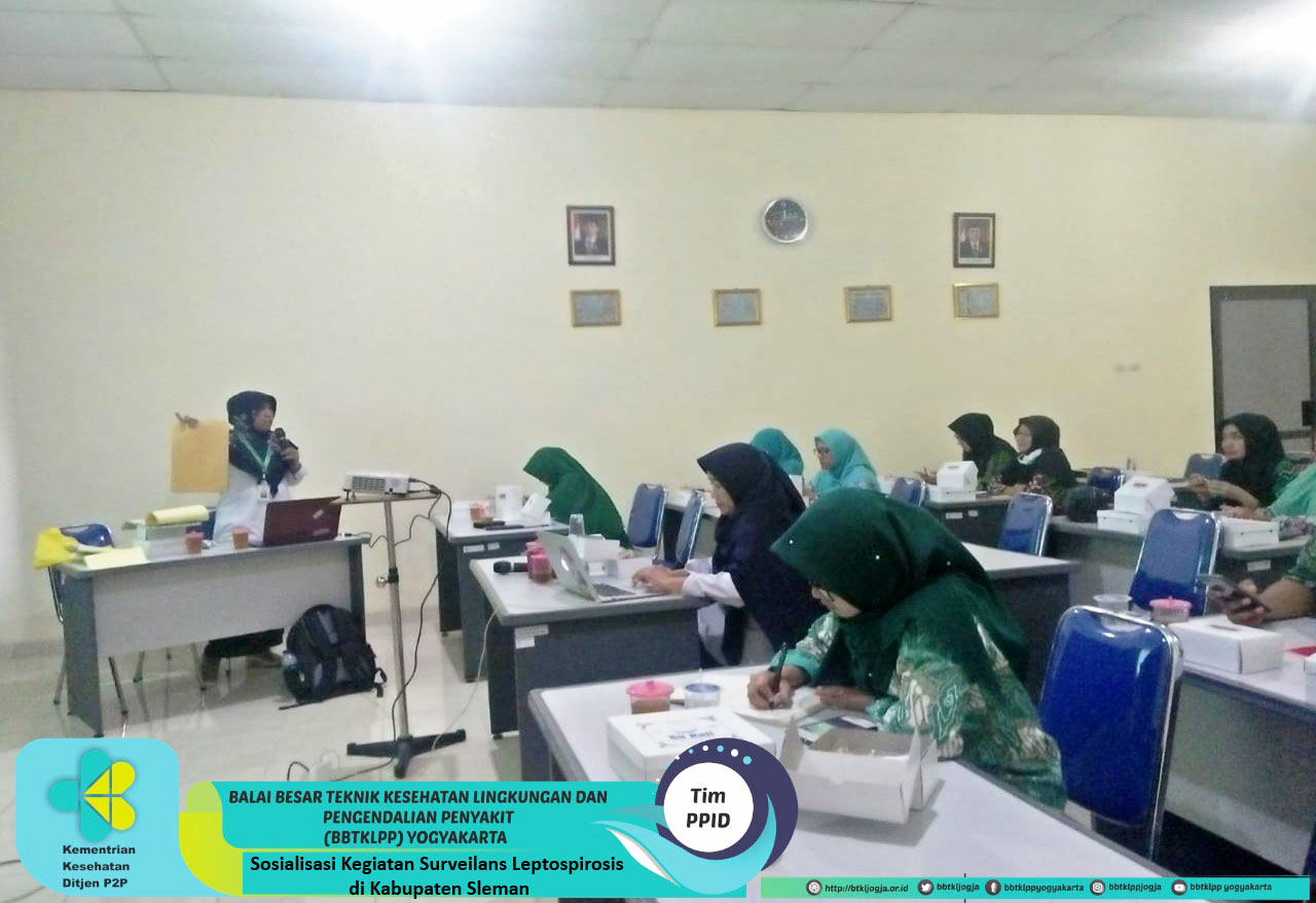 Sosialisasi Kegiatan Surveilans Leptospirosis di Kabupaten Sleman