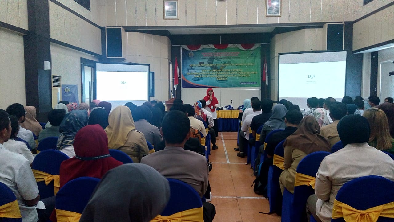 Sosialisasi  Penggunaan Sistem Aplikasi Satu Anggaran Modul E-Revisi