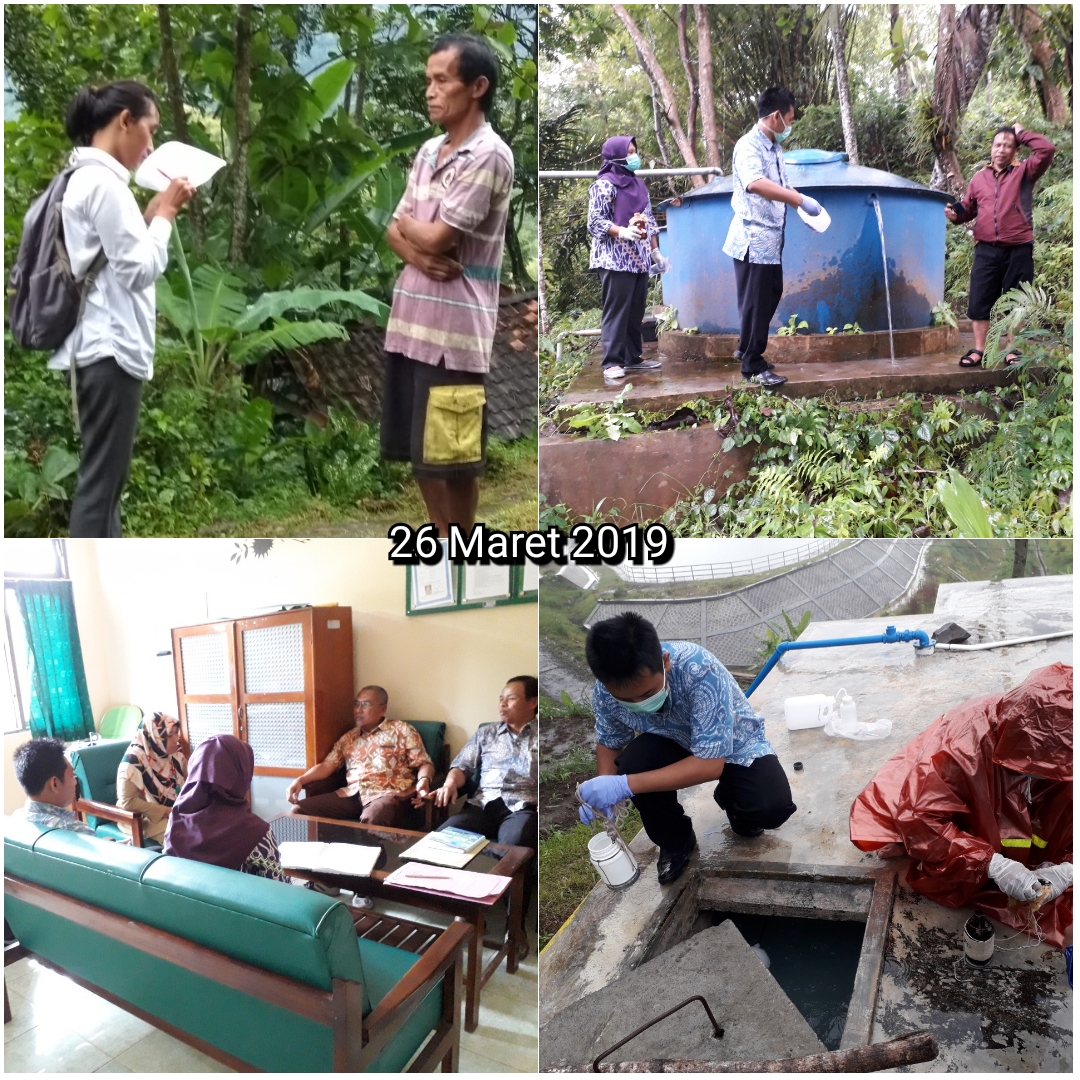 Kegiatan Analisis Dampak Faktor Risiko Penyakit Bawaan Melalui Air Minum PAMMASKARTA Kabupaten Kulon Progo Tahun 2019