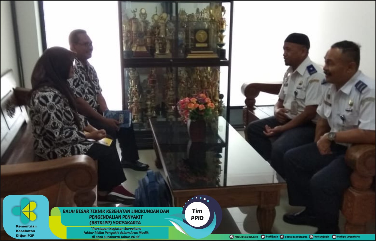 Persiapan Kegiatan Surveilans Faktor Risiko Penyakit dalam Arus Mudik di Kota Surakarta Tahun 2019