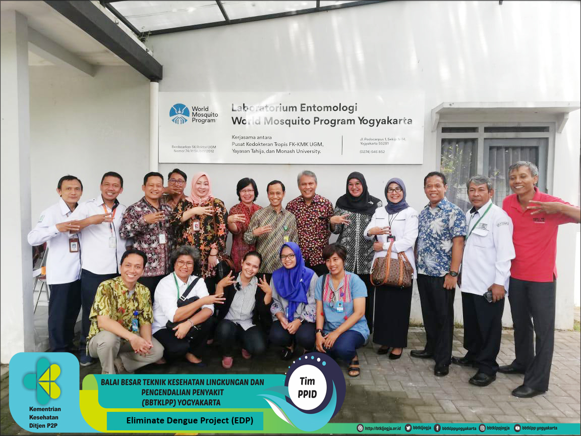 Eliminate Dengue Project (EDP), Yogjakarta 18 April 2019