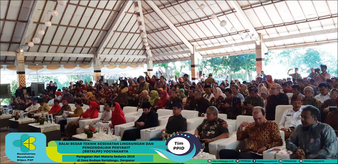 Peringatan Hari Malaria Sedunia 2019 di Desa Budaya Kertalangu, Denpasar
