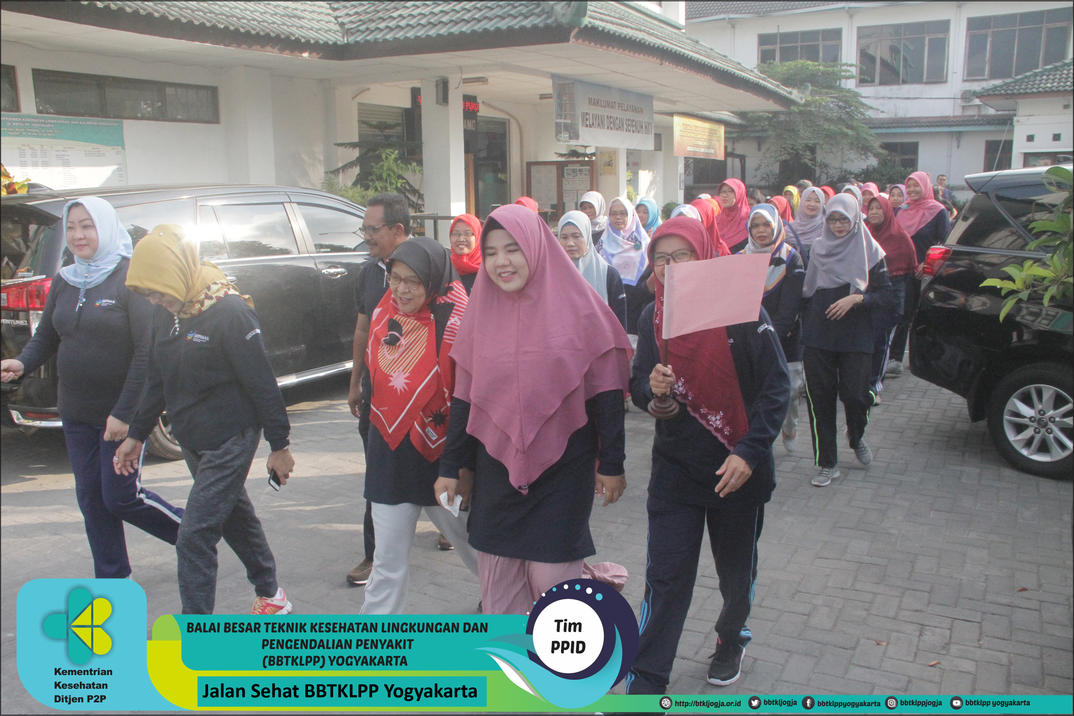 Jalan Sehat BBTKLPP Yogyakarta