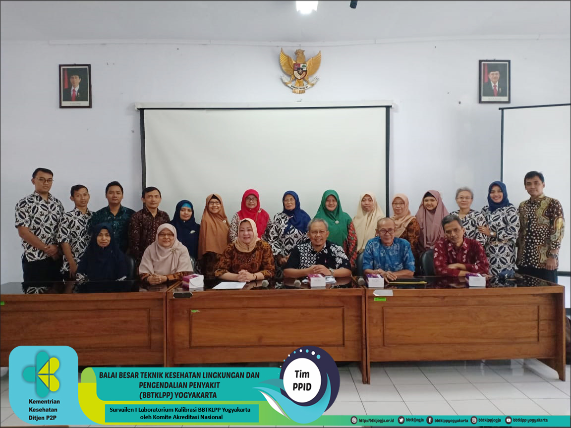 Survailen I Laboratorium Kalibrasi BBTKLPP Yogyakarta  oleh Komite Akreditasi Nasional