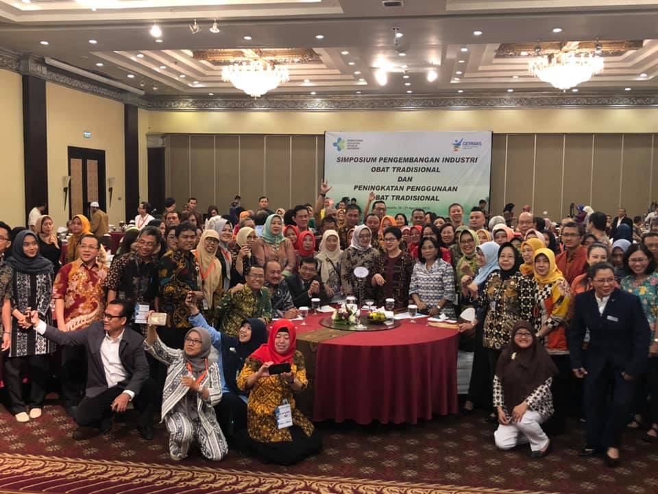 Simposium Pengembangan Industri Obat Tradisional dan Peningkatan Penggunaan Obat Tradisional 2019