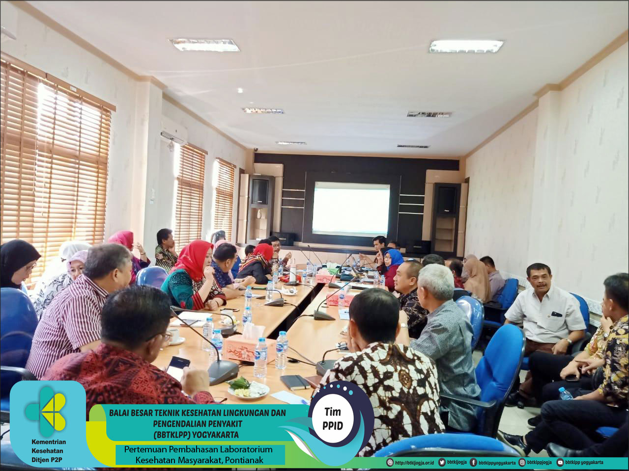 Pertemuan Pembahasan Laboratorium Kesehatan Masyarakat, Pontianak