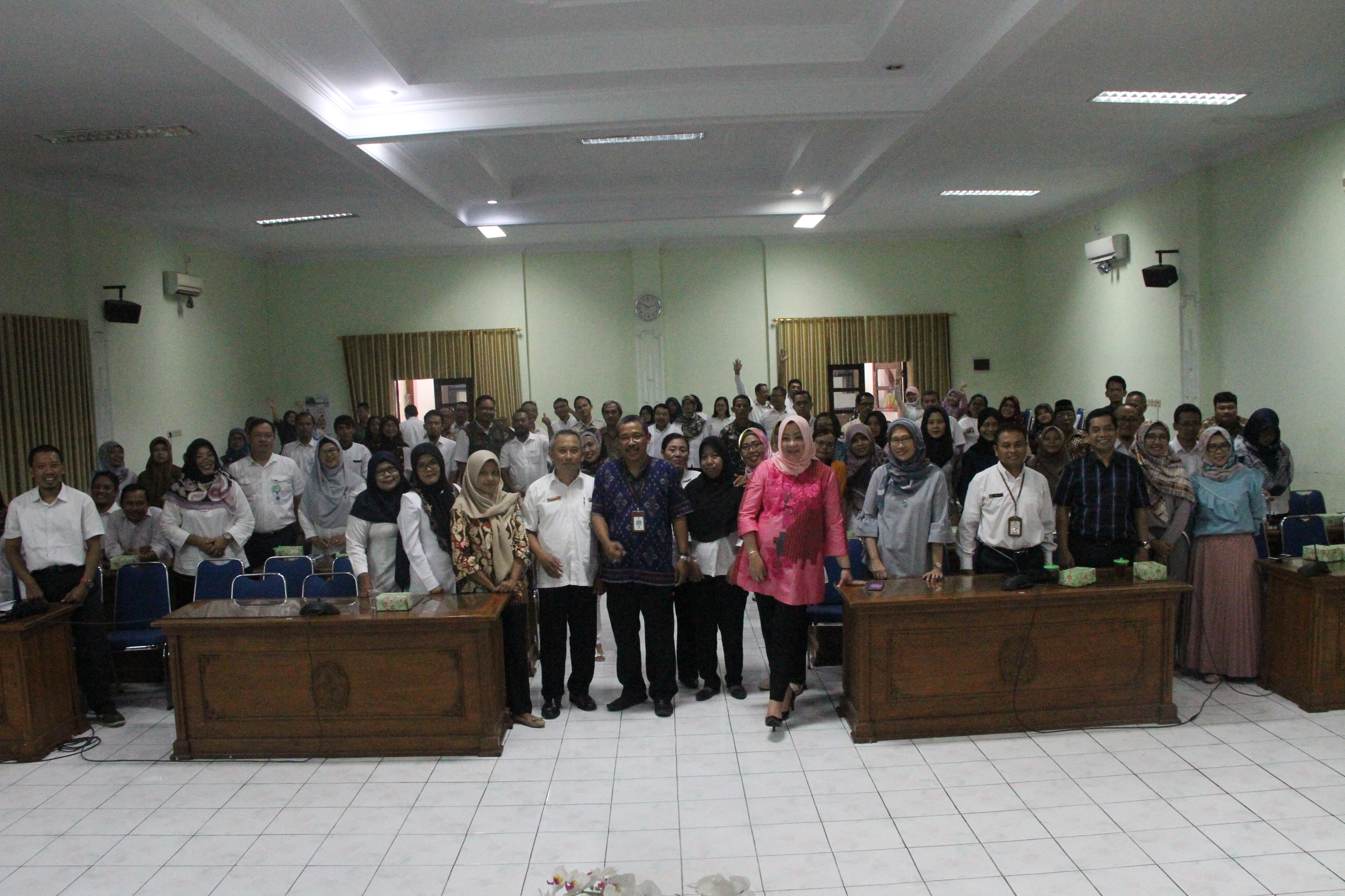 Pertemuan Penguatan SDM Tenaga Kesehatan, Keswan dan Lintas Sektor Lainnya dalam Rangka Optimalisasi Kerjasama Lintas Program dan Lintas Sektor Dalam Penanggulangan Penyakit Antrak di Kabupaten Gunung Kidul