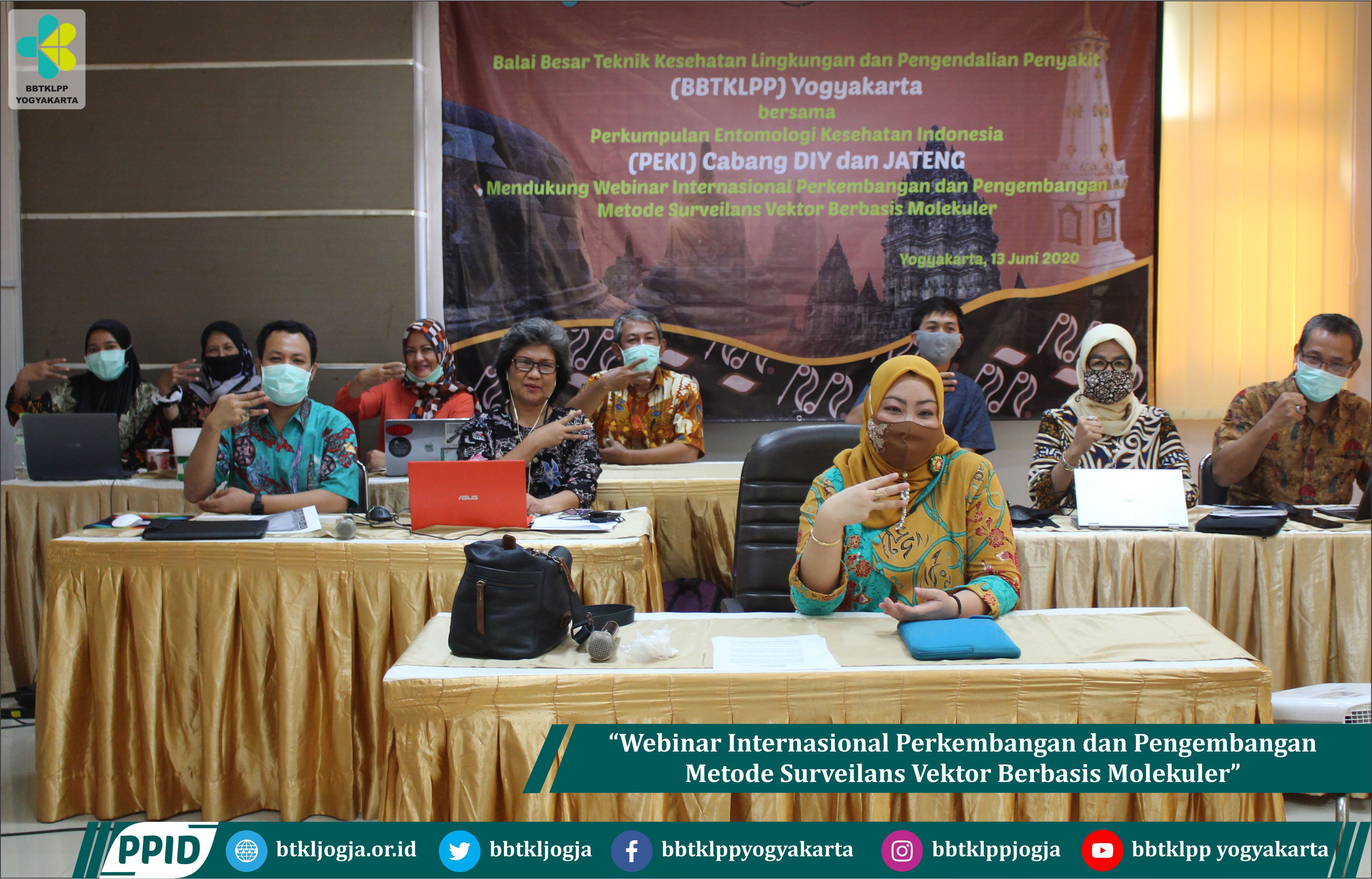Webinar Internasional Perkembangan Dan Pengembangan Metoda Surveilans Vektor Berbasis Molekuler