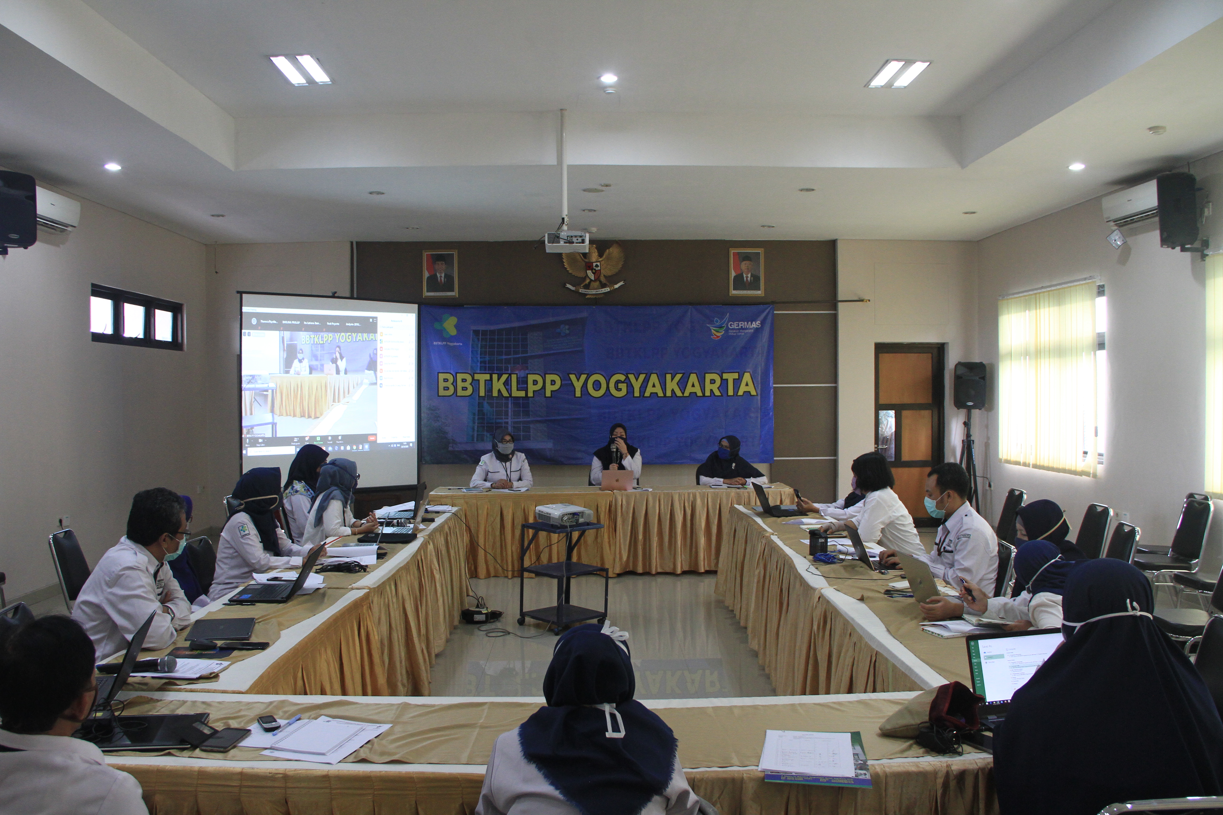 Pertemuan Koordinasi Tim Pembangunan Zona Integritas (ZI) Menuju Wilayah Bebas Korupsi (WBK) dan Wilayah Birokrasi Bersih dan Melayani (WBBM) BBTKLPP Yogyakarta