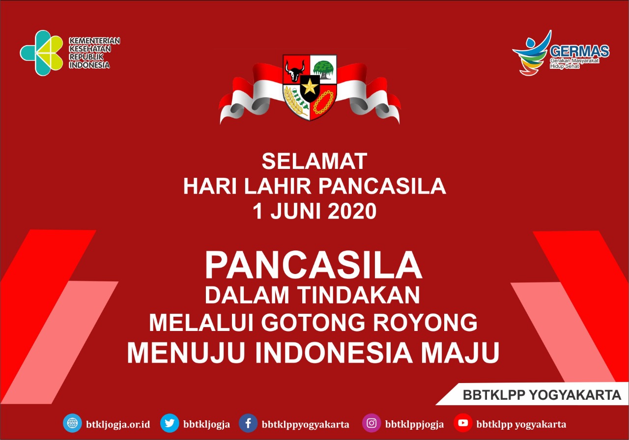 Selamat Hari Lahirnya Pancasila tahun 2020