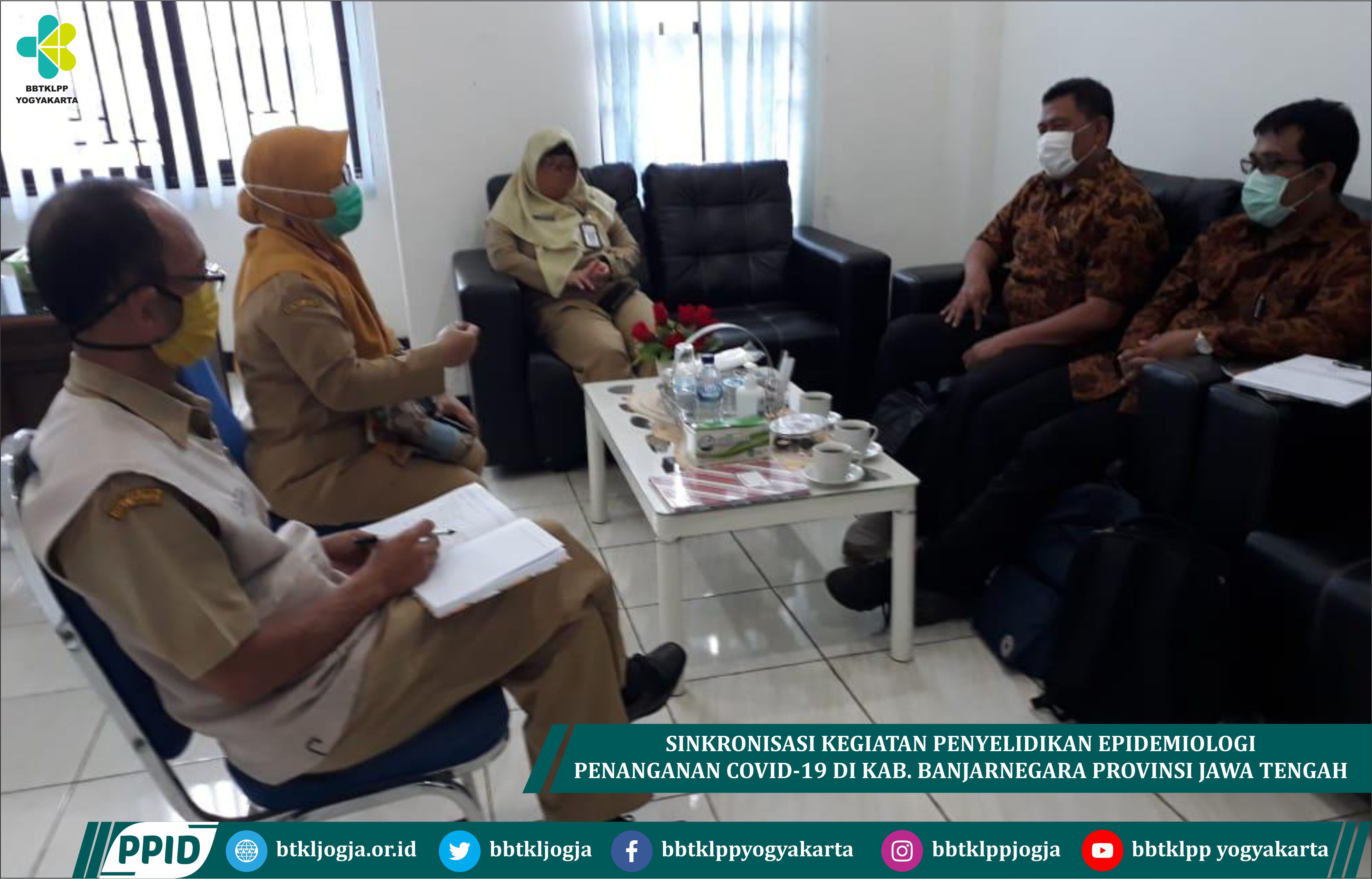Sinkronisasi Kegiatan Penyelidikan Epidemiologi Penanganan Covid-19 Di Kab. Banjarnegara Provinsi Jawa Tengah