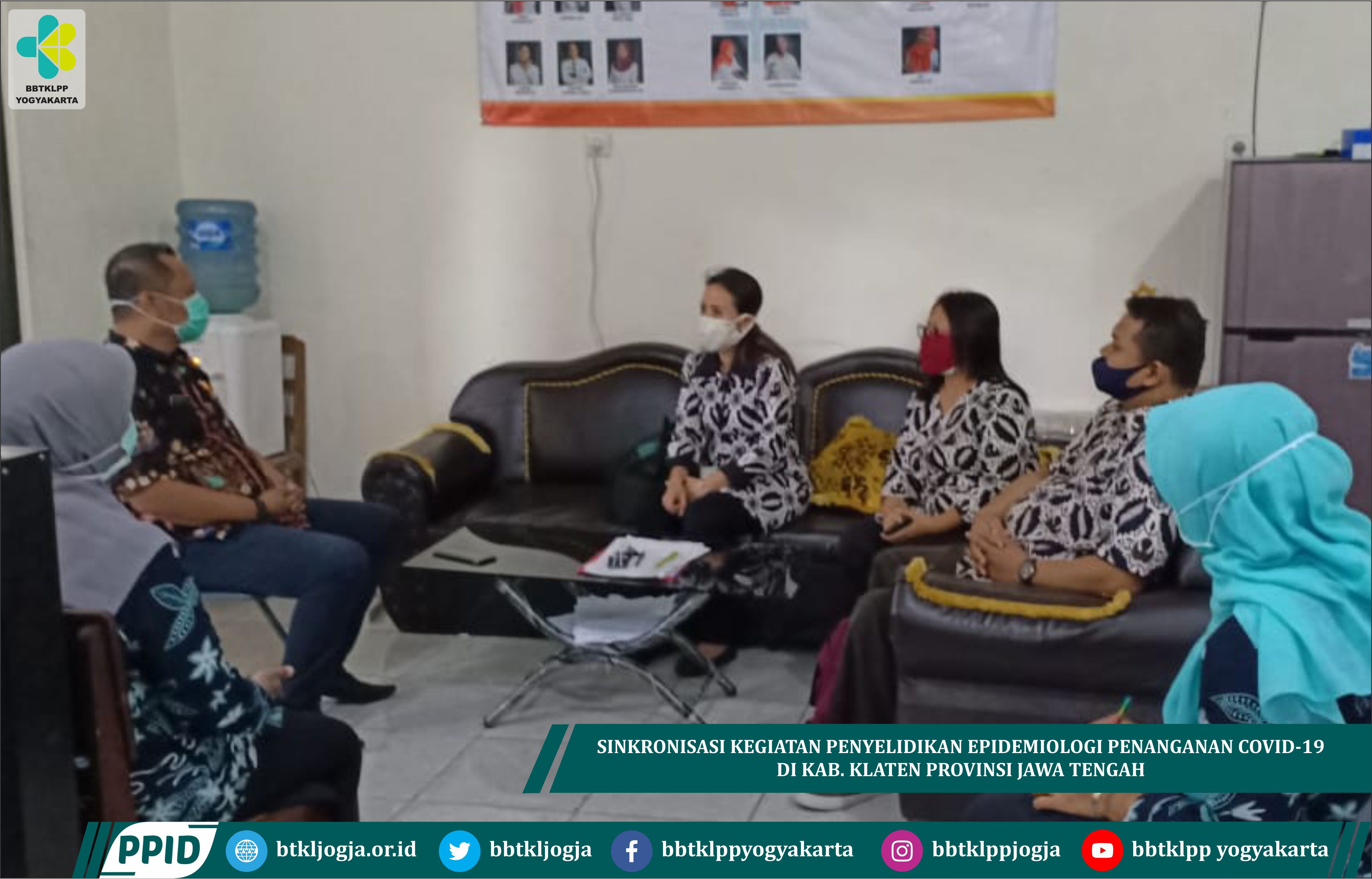 Sinkronisasi Kegiatan Penyelidikan Epidemiologi Penanganan Covid-19 Di Kab. Klaten Provinsi Jawa Tengah