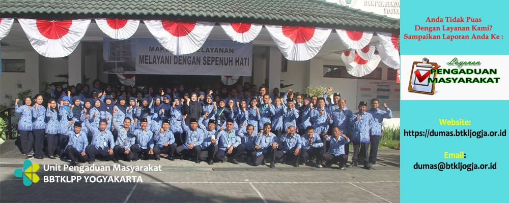 Pengaduan Masyarakat (DUMAS) Bbtklpp Yogyakarta