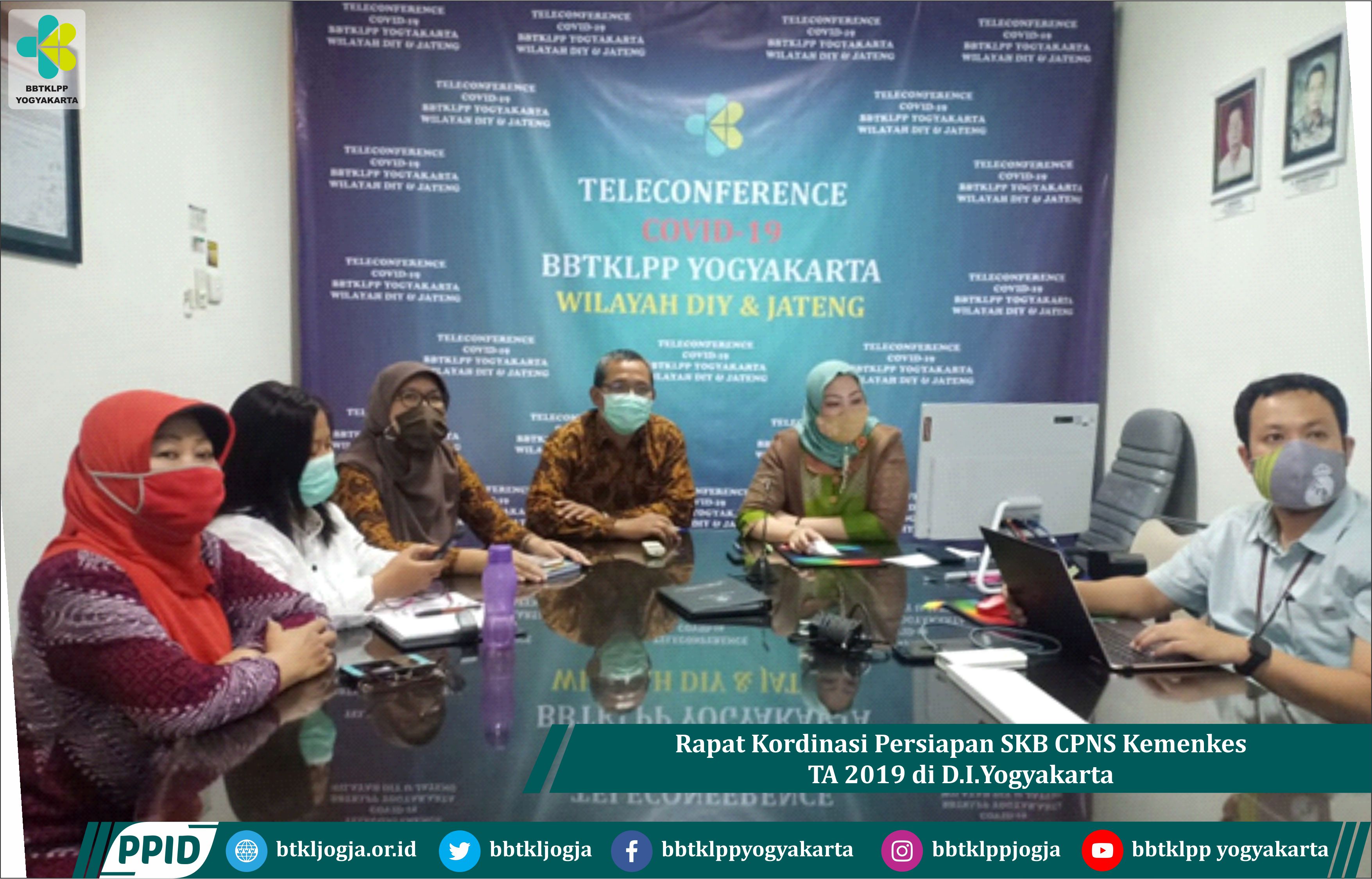 Rapat Kordinasi Persiapan SKB CPNS Kemenkes TA 2019 di D.I.Yogyakarta