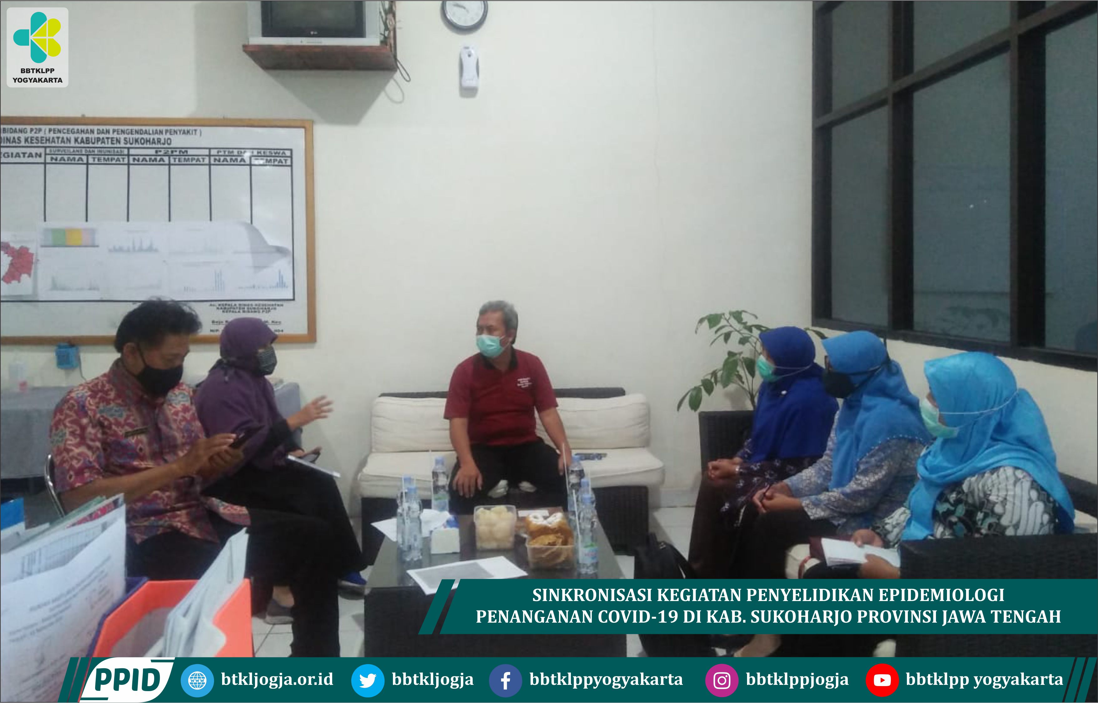 Sinkronisasi Kegiatan Penyelidikan Epidemiologi Penanganan Covid-19 Di Kab. Sukoharjo Provinsi Jawa Tengah