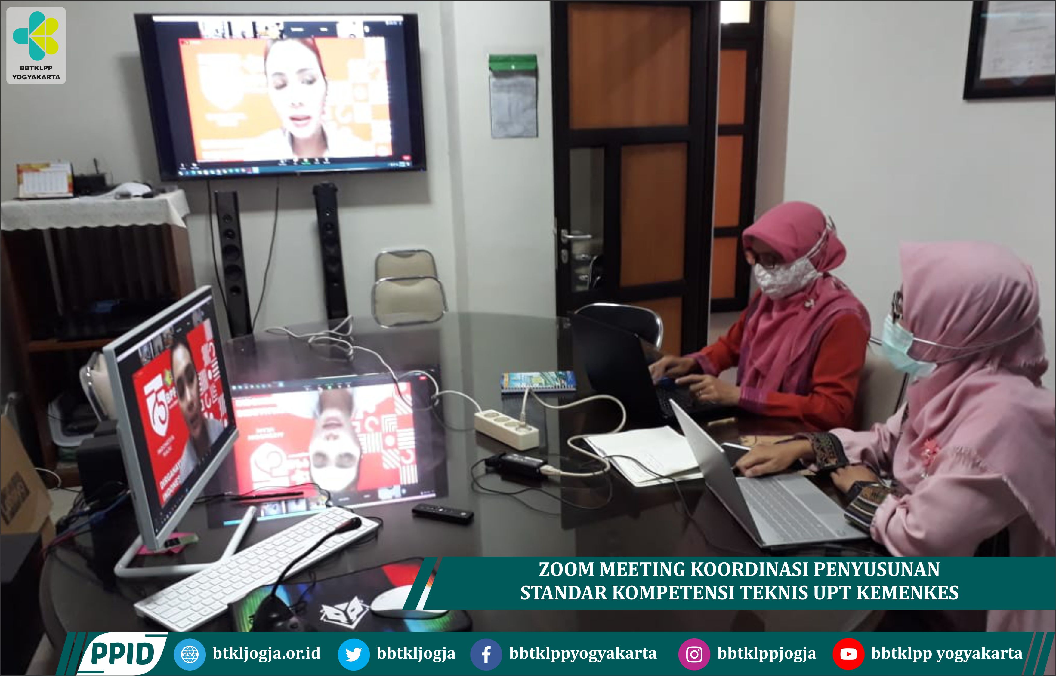 Zoom Meeting Koordinasi Penyusunan Standar Kompetensi Teknis Upt Kemenkes