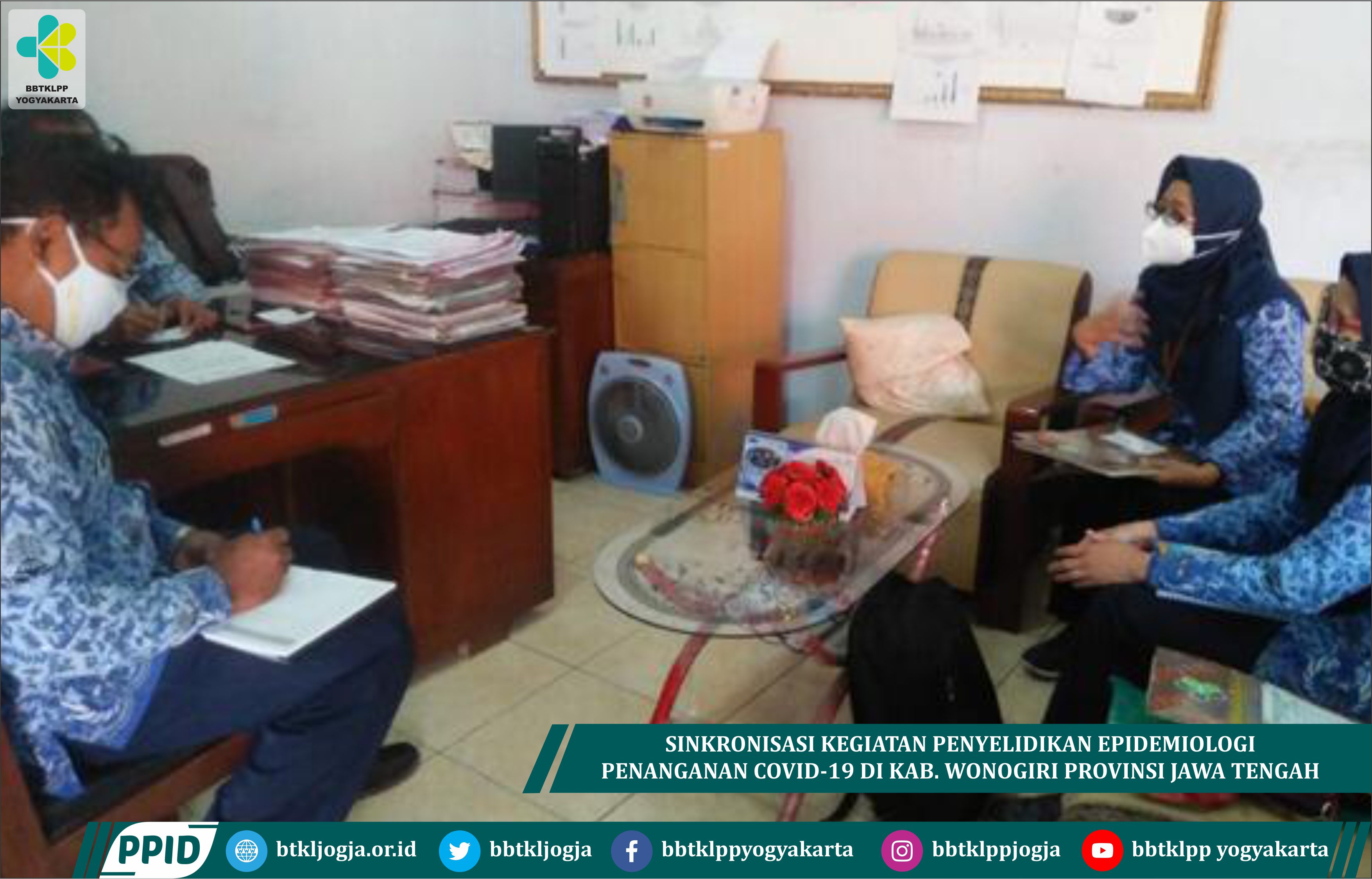 Sinkronisasi Kegiatan Penyelidikan Epidemiologi Penanganan Covid-19 Di Kab. Wonogiri Provinsi Jawa Tengah
