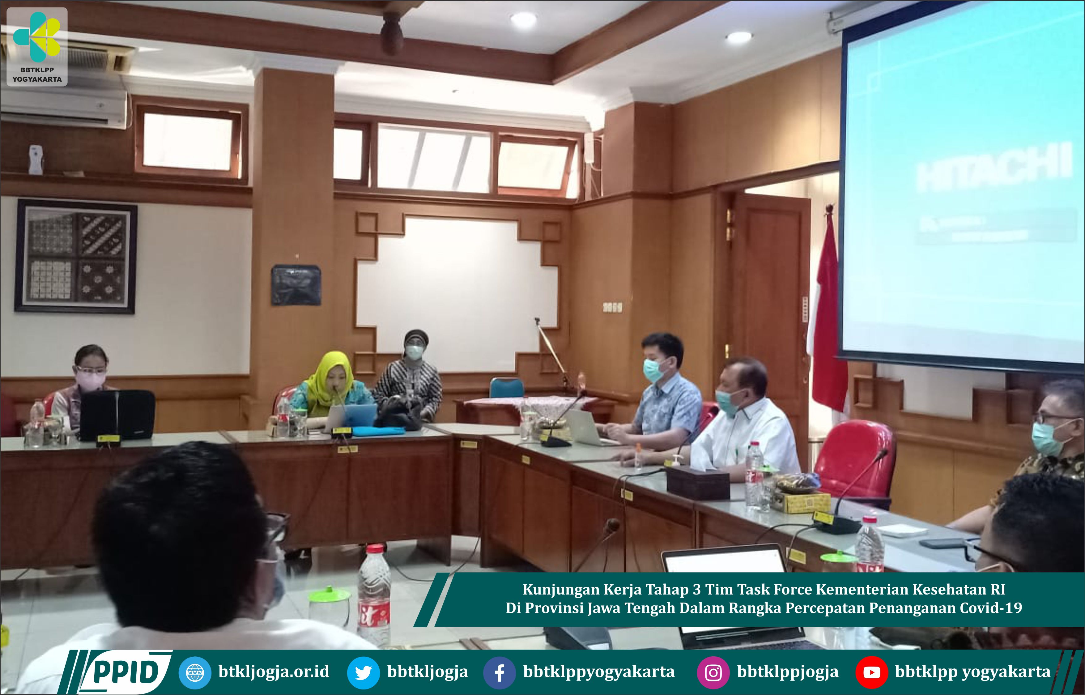 Kunjungan Kerja Tahap 3 Tim Task Force Kementerian Kesehatan Ri Di Provinsi Jawa Tengah Dalam Rangka Percepatan Penanganan Covid-19