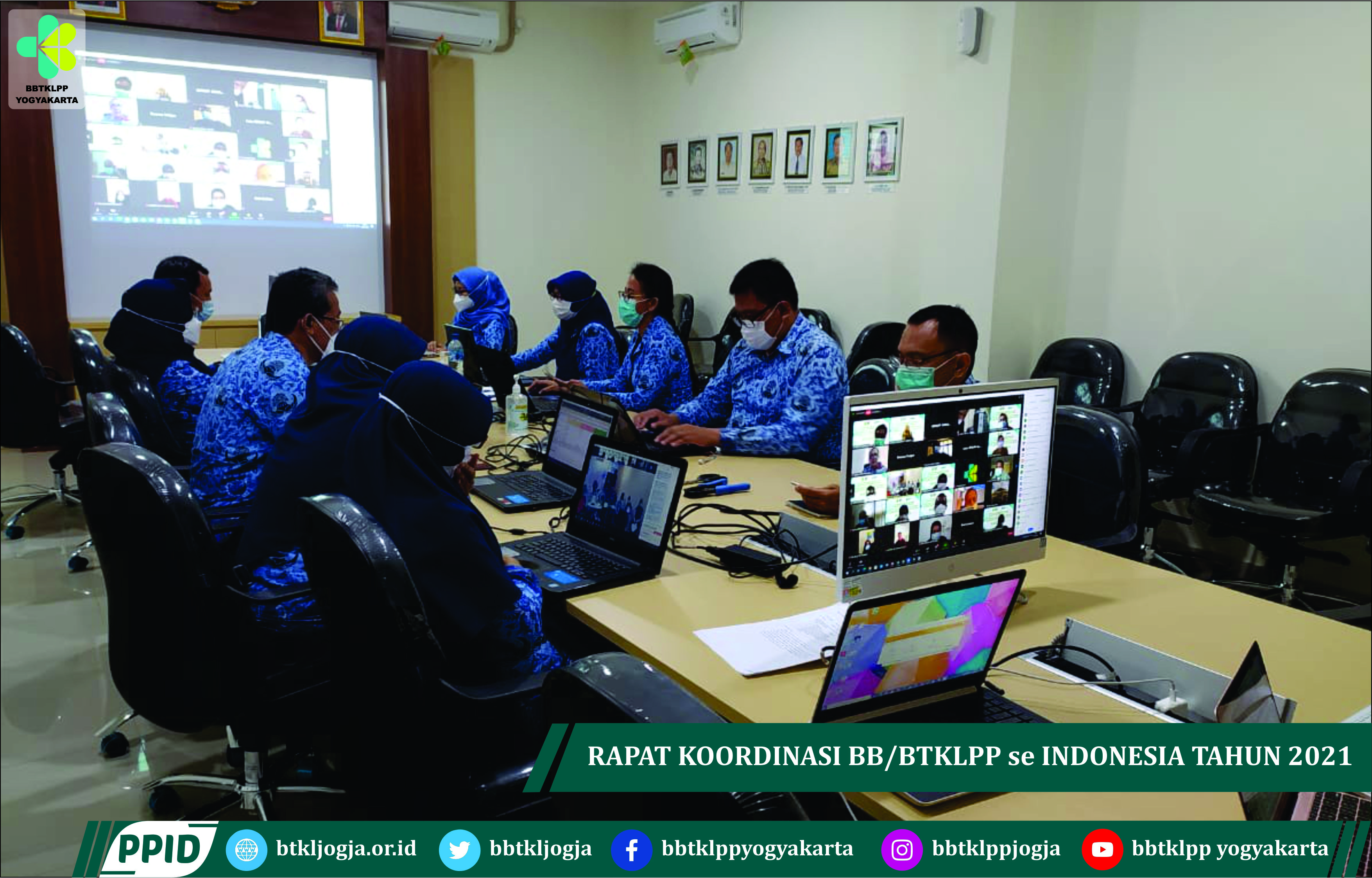 Rapat Koordinasi BB/BTKLPP se Indonesia Tahun 2021
